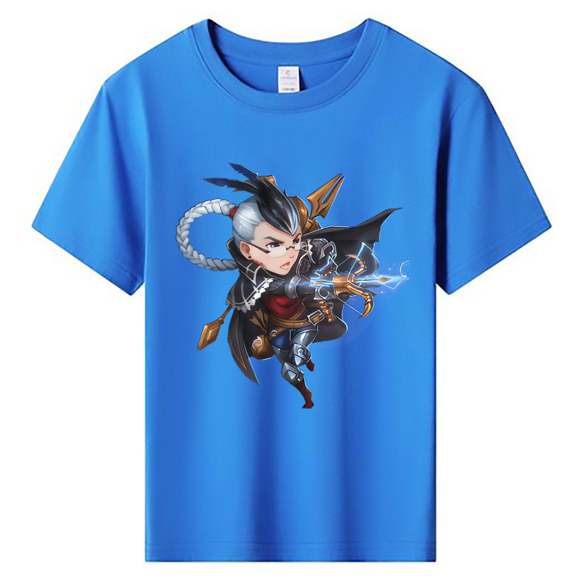 （画像用） リーグ・オブ・レジェンド League of Legends LOL 綿100％キッズTシャツ（フロントプリント）